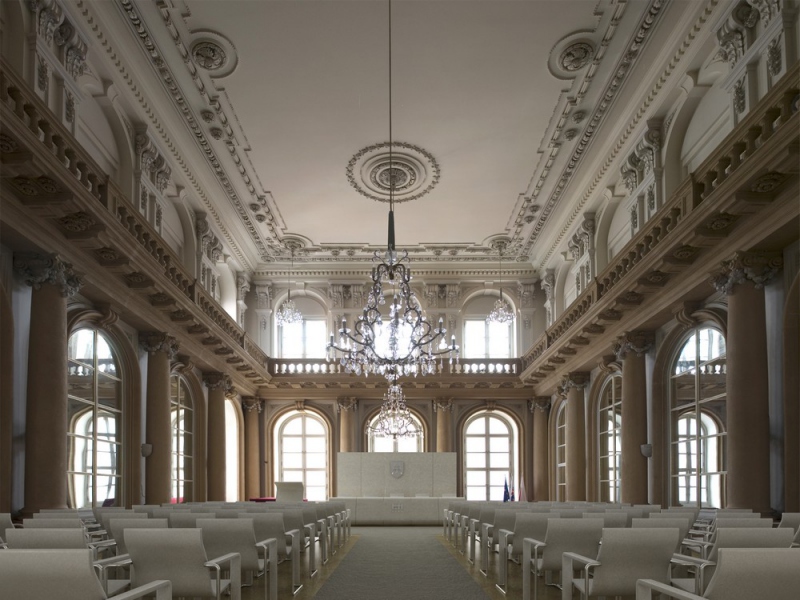 Interior of the Primate´s Palace, Bratislava